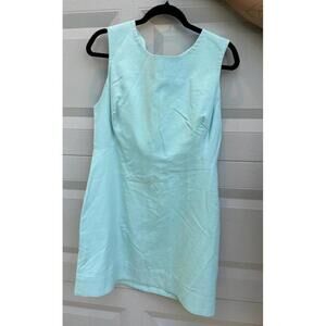 Stylish Sharagano Mint Green Sleeveless Dress - Size 16